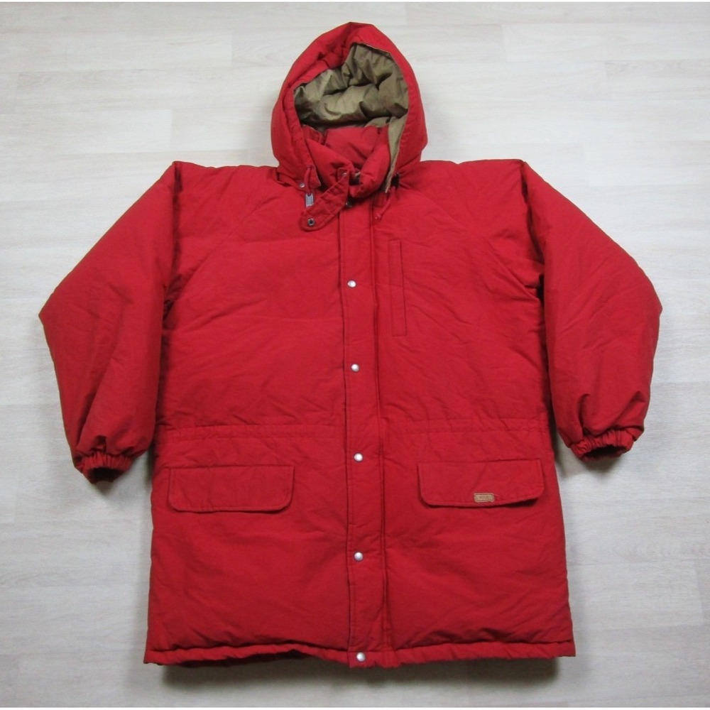 Vintage Polo by Ralph Lauren Down‎ Jacket Men's (L) Down Feather Parka Ski 90s